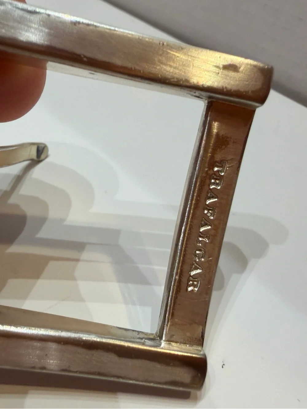 Trafalgar leather belt